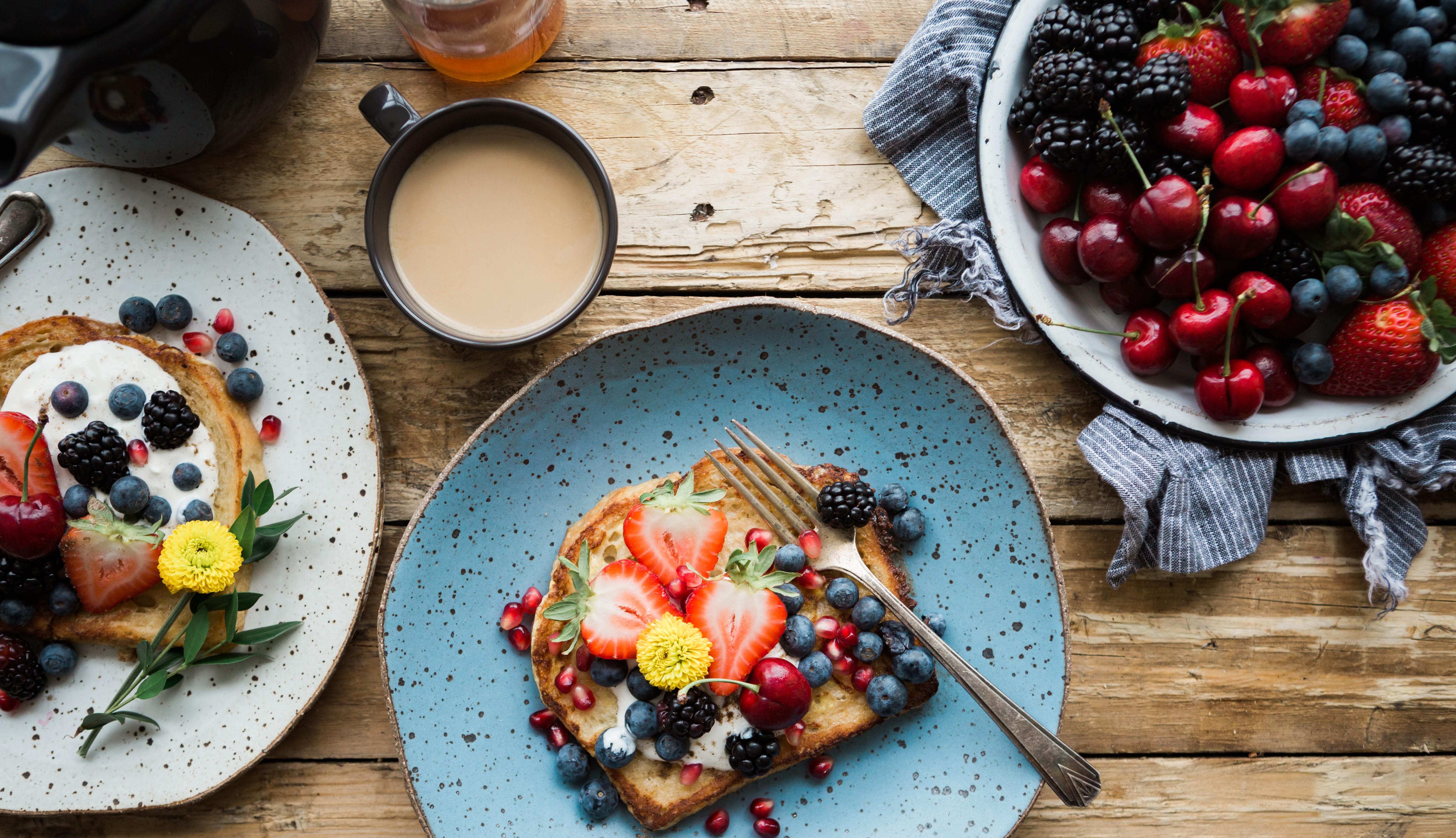 picture of food on table