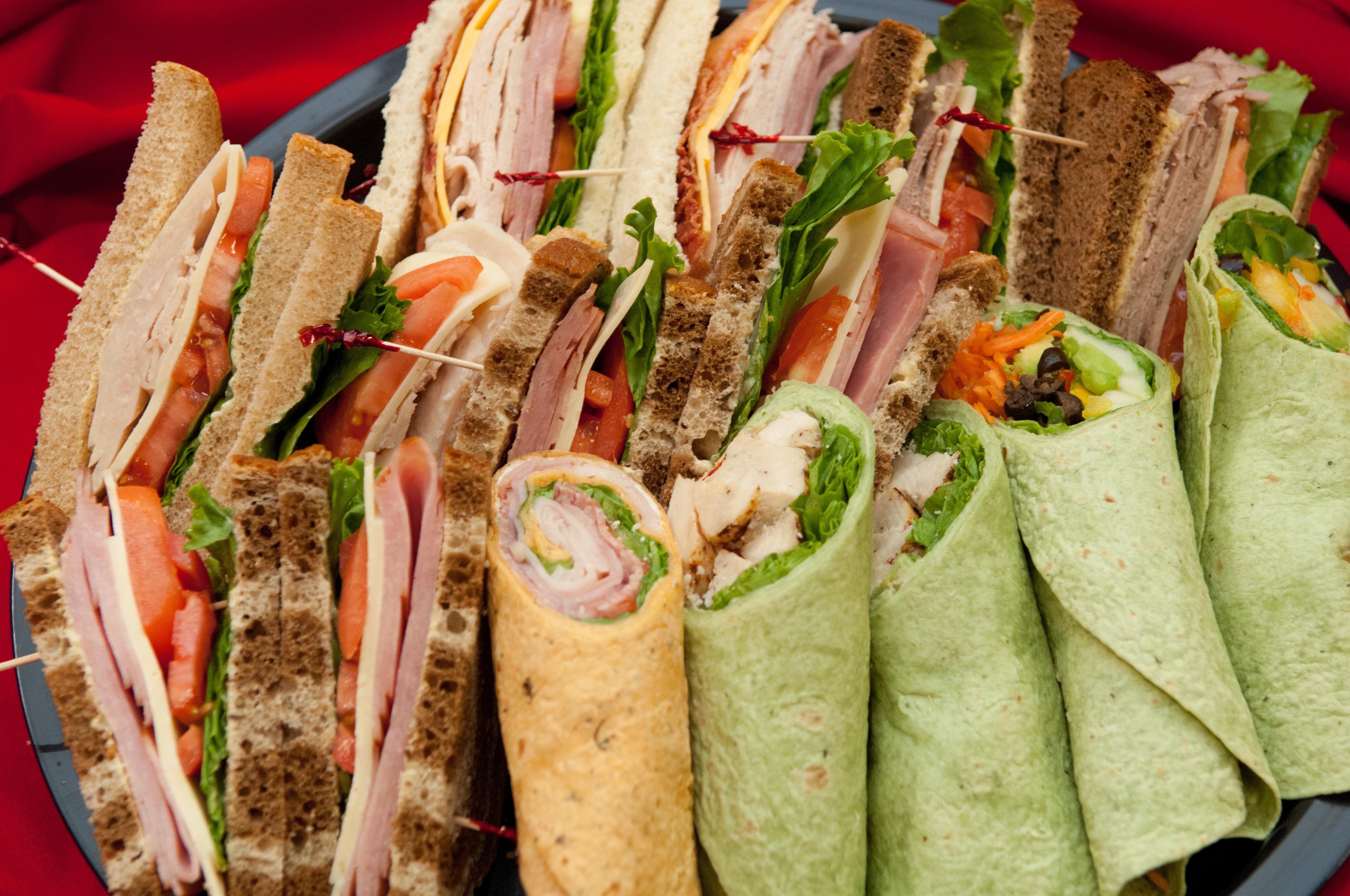 Sandwiches and wraps